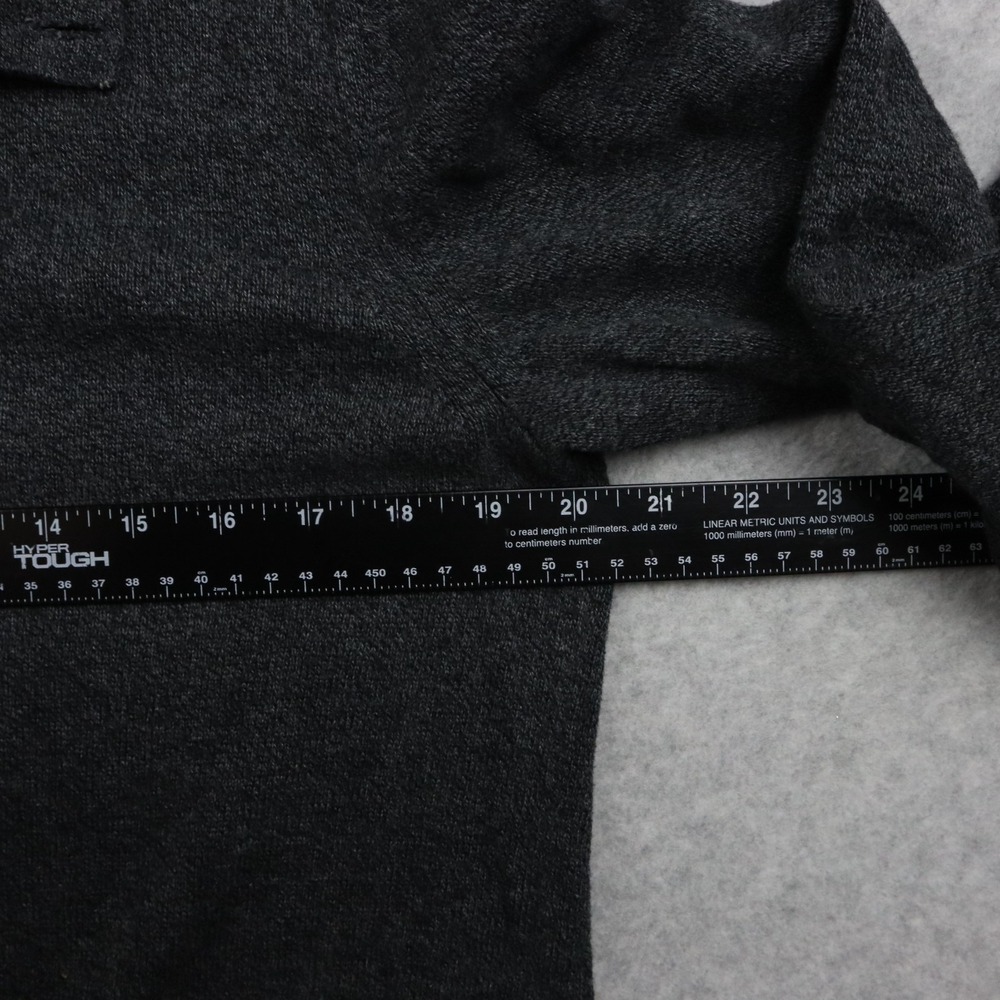 American Eagle Sweater Mens Medium 1/4 Button Pullover Mock Neck Long Sleeve - Picture 5 of 9